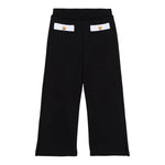 Balmain Pantalone Modello A Palazzo Tinta Unita per Bambina BW6B30 NERO BALMAIN 