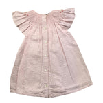 Tartine Et Chocolat Abito Tinta Unita con Microfantasia per Neonata TY30000 ROSA TARTINE ET CHOCOLAT 