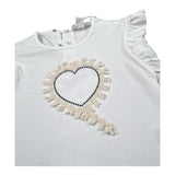 Lalalu' Completo 2 Pezzi T-Shirt-Short Bicolore per Neonata CCTL15P BIANCO/VERDE LALALU' 