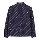 ELISABETTA FRANCHI camicia manica lunga tinta unita con logo Blu per Neonata EGCA035 BLU ELISABETTA FRANCHI 