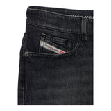 Diesel Gonna In Denim Tinta Unita con Zip per Bambina J02162 NERO DIESEL 