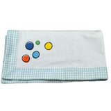 Moschino Coperta Tinta Unita con Logo per Neonato MUB00L BIANCO MOSCHINO 