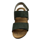 Il Gufo Sandalo Tinta Unita con Strappi per Bambino G587 VERDE IL GUFO 