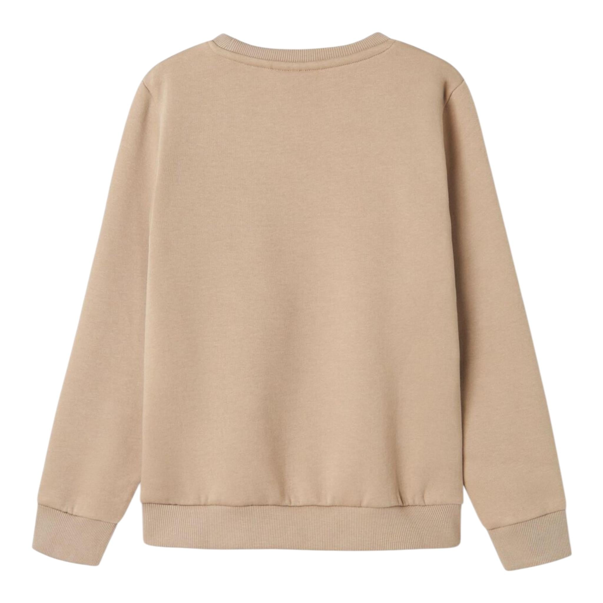 NAME.IT felpa chiusa girocollo tinta unit con logo Fango per Bambino 13227980 FANGO NAME.IT 