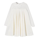 TWINSET abito manica lunga velata tinta unita  Bianco per Bambina 242GJ2101 BIANCO TWINSET 