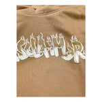 DISCLAIMER felpa tinta unita con cappuccio e stampa Biscotto per Bambino 24IDK58223 BISCOTTO DISCLAIMER 