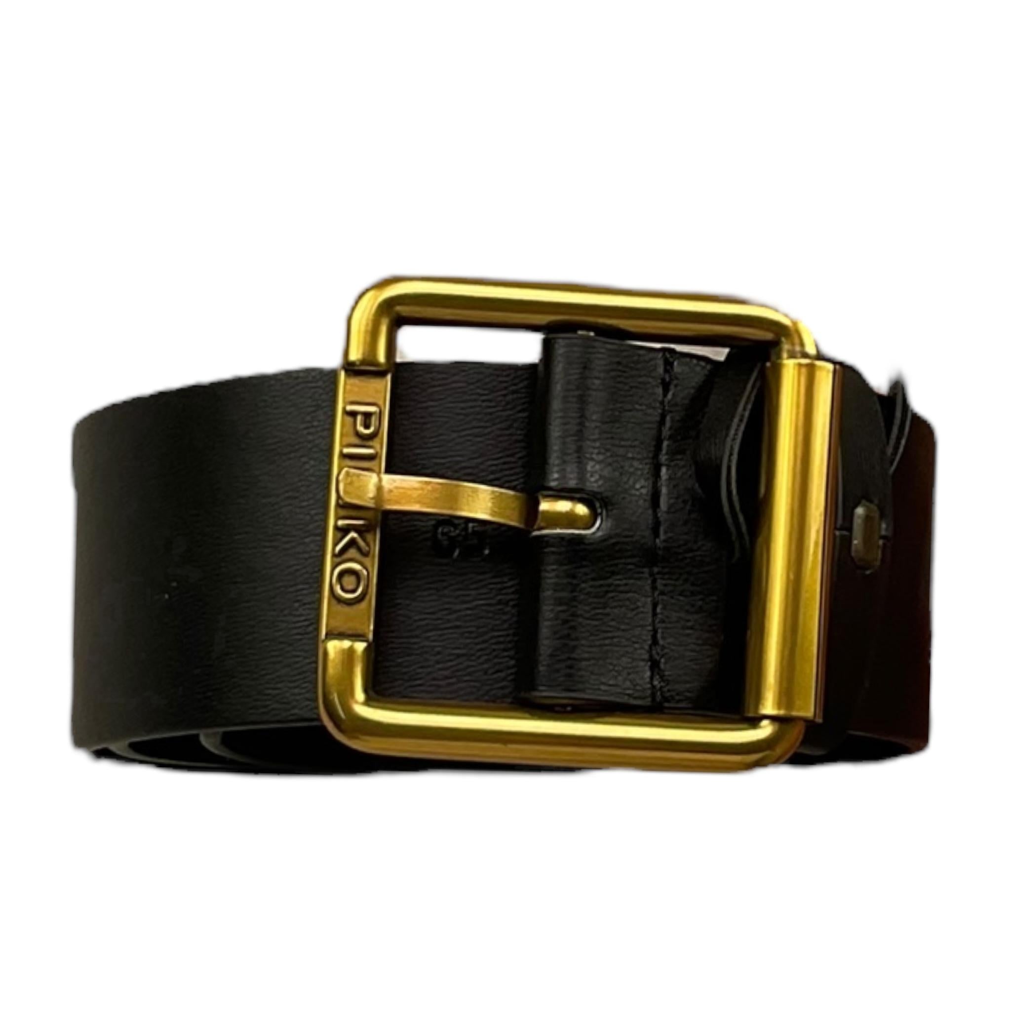 Pinko Cintura Tinta Unita per Bambina KFAV001 NERO PINKO 