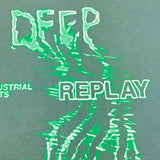 Replay T-Shirt Girocollo Tinta Unita con Logo per Bambino SB7407 VERDE REPLAY 