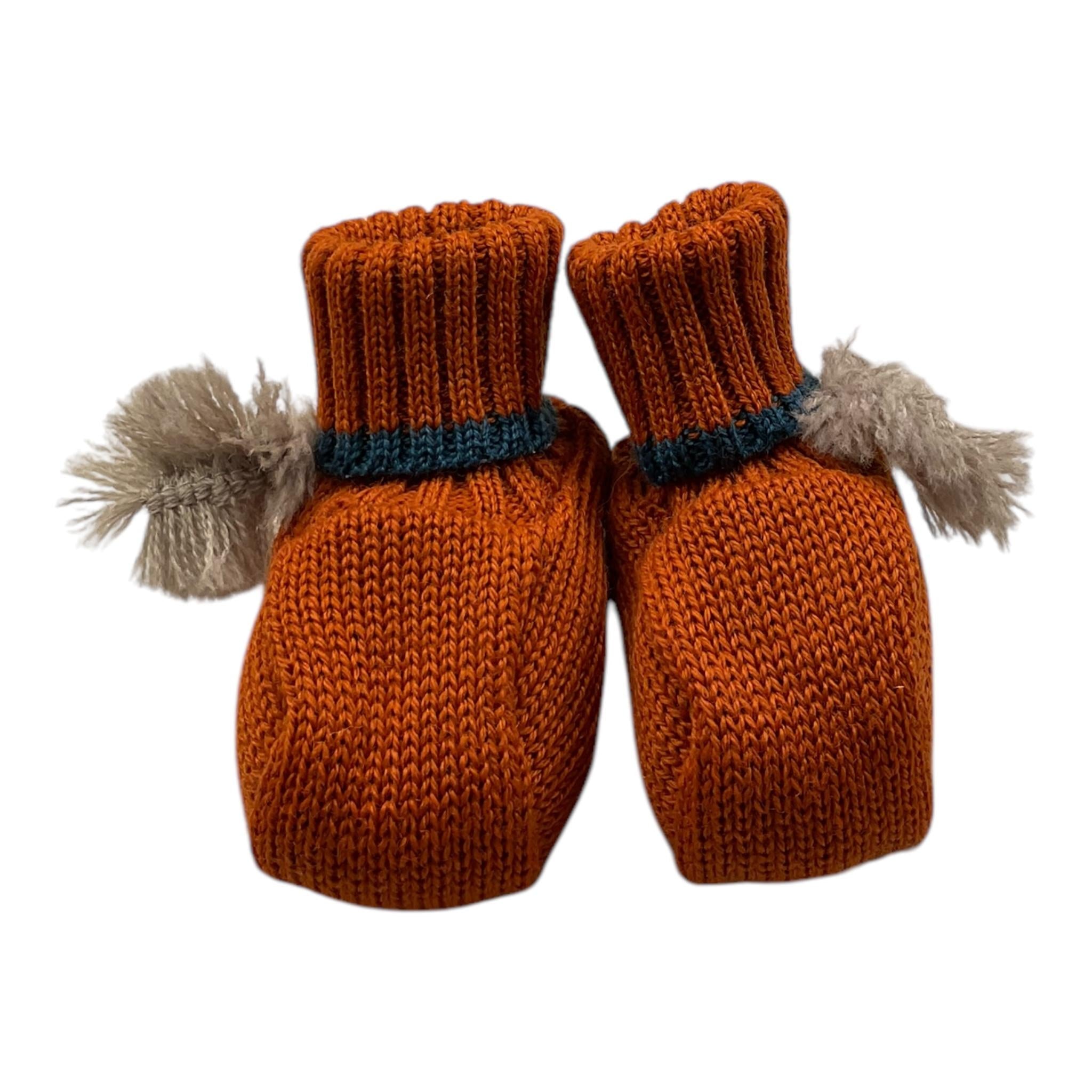 MARLU' babbucce tinta unita Arancione per Neonato IG75S ARANCIONE MARLU' 