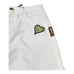 Just Cavalli Pantalone Tinta Unita Modello Palazzo per Bambina JGP26129PA BIANCO JUST CAVALLI 