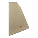 Dolce & Gabbana Gonna Tinta Unita Brillantinata per Bambina L5JIA2 ORO DOLCE & GABBANA 