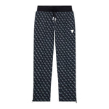 GUESS pantalone tuta tinta unita con loghi Nero per Bambino L4YQ18FL04Q NERO GUESS 