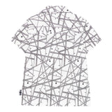 John Richmond Camicia Tinta Unita con Fantasia per Bambino RBP25093CA BIANCO JOHN RICHMOND 