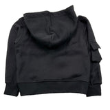 I'M BRIAN felpa chiusa con cappuccio tinta unita Nero per Neonato F3125JN NERO I'M BRIAN 