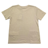 K-Way T-Shirt Girocollo Tinta Unita con Logo per Bambino K4114WW BEIGE K-WAY 