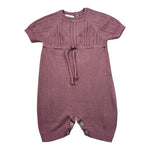 Maglifici di Verona Pagliaccetto Tinta Unita In Maglia per Neonata 0453244 ROSA MAGLIFICI DI VERONA 