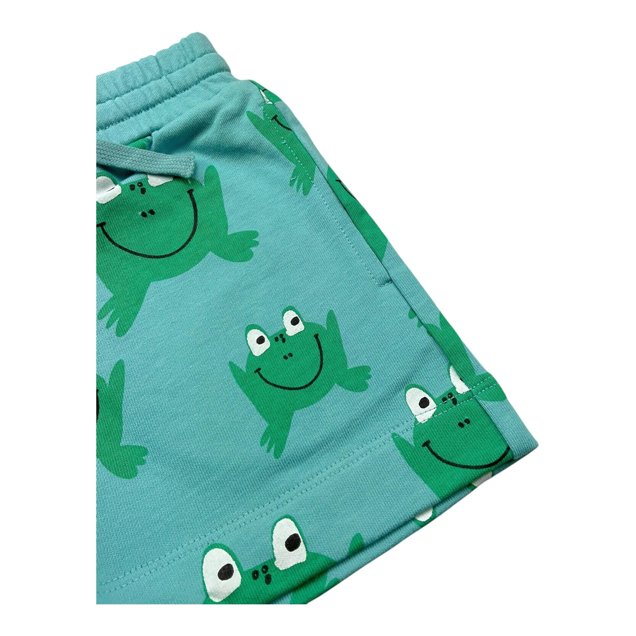 Stella Mccartney Bermuda In Tuta Tinta Unita con Stampa per Bambino TW6P59J AZZURRO STELLA McCARTNEY 