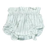 Petit Indi Coulotte Bicolore con Fantasia A Righe per Neonata COULBI BIANCO PETIT INDI 