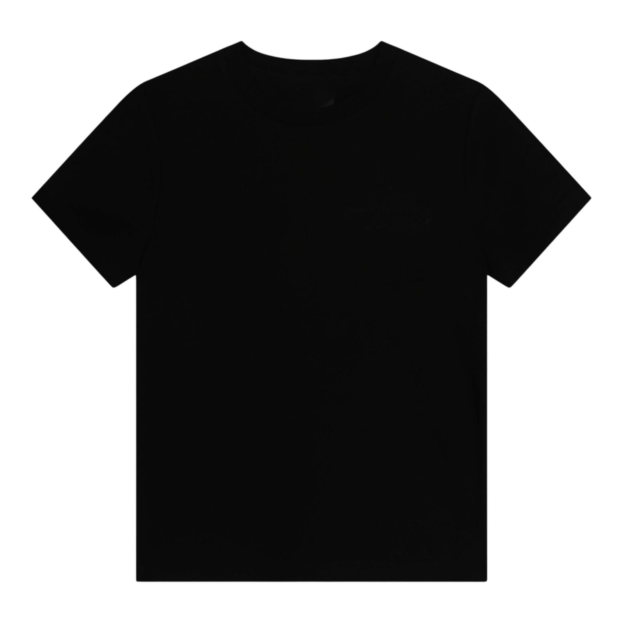 Karl Lagerfeld T-Shirt Girocollo tinta unita con Logo Nero per Bambino Z30055 NERO KARL LAGERFELD 