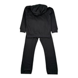 John Richmond Completo 2 Pezzi Felpa-Pantalone Tinta Unita per Bambino RGP26013CF NERO JOHN RICHMOND 