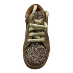 ELI  sneakers tinta unita  con glitter Beige per Bambina 35018AH BEIGE ELI 