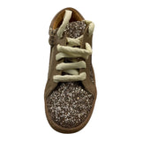 ELI  sneakers tinta unita  con glitter Beige per Bambina 35018AH BEIGE ELI 