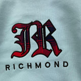 JOHN RICHMOND felpa girocollo tinta unita con stampa Azzurro per Neonato RIA25034FE AZZURRO JOHN RICHMOND 