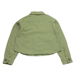 Replay Camicia Tinta Unita con Stampa per Bambina SG8301 VERDE REPLAY 