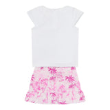 Guess Completo 2 Pezzi T-Shirt-Gonna per Neonata A5GG18K6YW4 BIANCO GUESS 