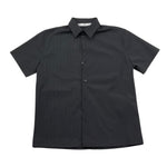 I'M Brian Camicia Mezza Manica Tinta Unita per Bambino CA3293J NERO I'M BRIAN 
