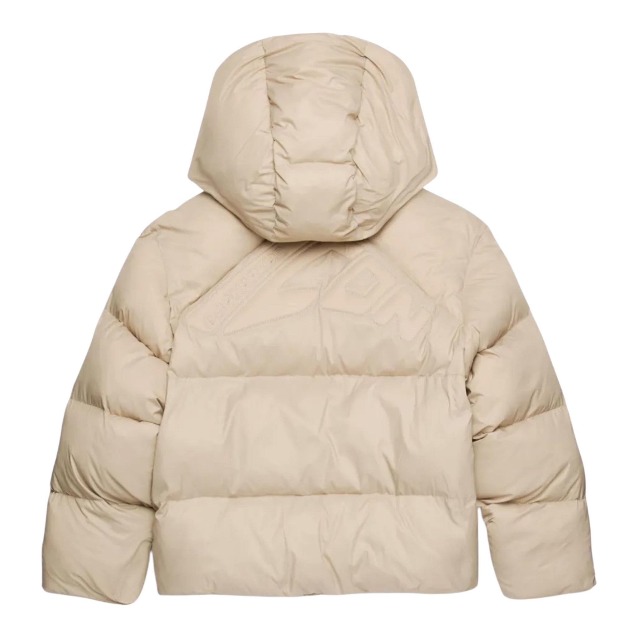 DSQUARED2 giubbino tinta unita cn cappuccio Beige per Bambina DQ2663 BEIGE DSQUARED2 