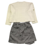 PINKO complet 2 pezi maglia-short Bianco per Bambina P4PIJP016 BIANCO PINKO 