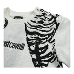 Just Cavalli T-Shirt Girocollo Tinta Unita con Logo per Neonato JIP26130TS BIANCO JUST CAVALLI 