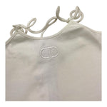 Twinset Top Tinta Unita con Logo per Bambina 251GJ2570 BIANCO TWINSET 