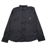 Madd Camicia Manica Lunga tinta unita Nero per Bambino MAI2005 NERO MADD 