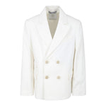 ELEVENTY giacca tinta unita doppio petto Panna per Bambino EV2Q44 PANNA ELEVENTY 