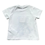 Le Bebe' T-Shirt Girocollo Tinta Unita con Stampa per Neonato LBB5420 BIANCO LE BEBE' 
