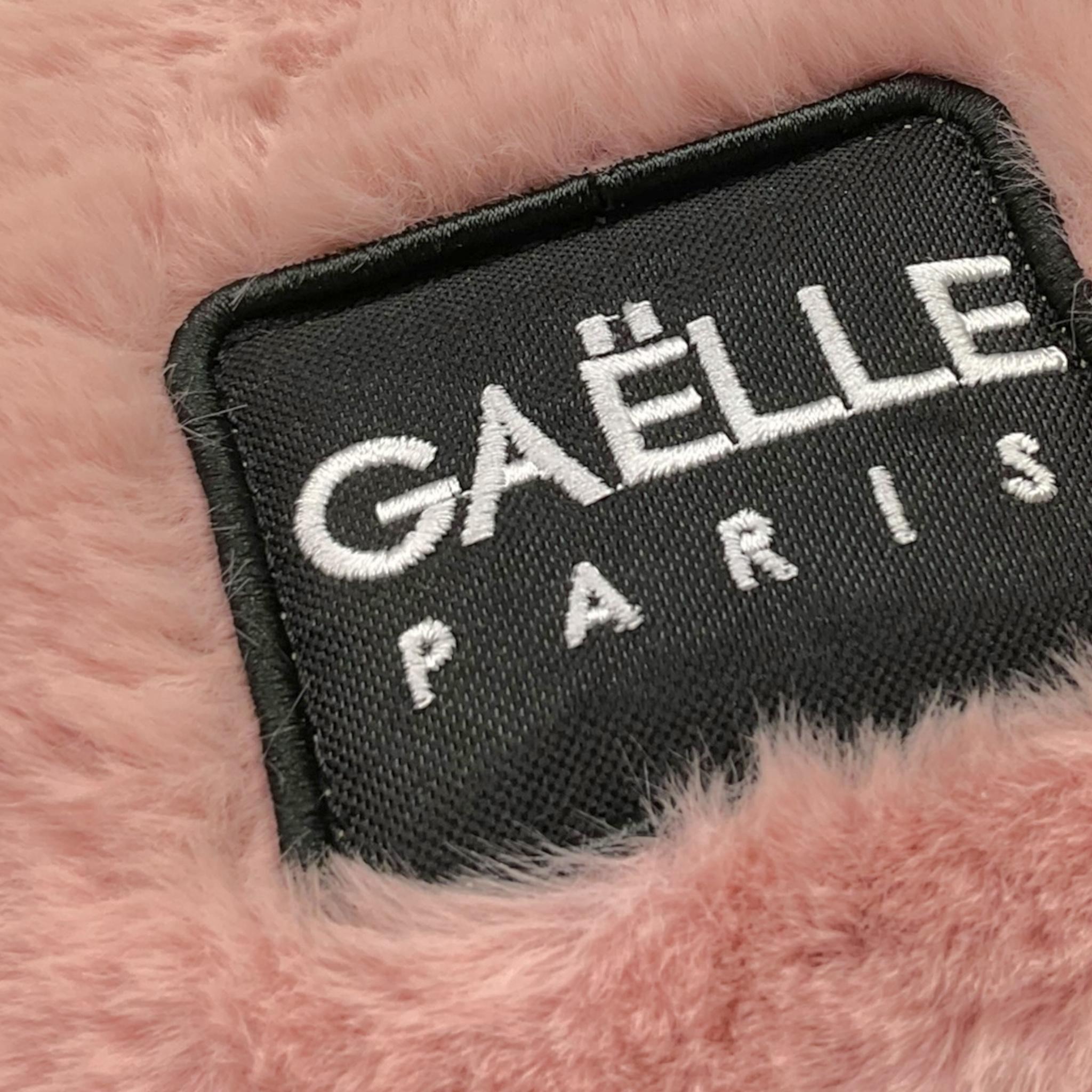 GAELLE borsa in pelliccia biclore con zip Rosa/nero per Bambina 2741BP00502 ROSA/NERO GAELLE 