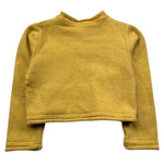 Le Bebe Coprispalle Tinta Unita con Bottoni In Contrasto per Neonata LBG0427 GIALLO OCRA LE BEBE 