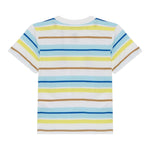 Timberland T-Shirt Tinta Unita con Fantasia A Righe per Bambino T60513NX BIANCO TIMBERLAND 