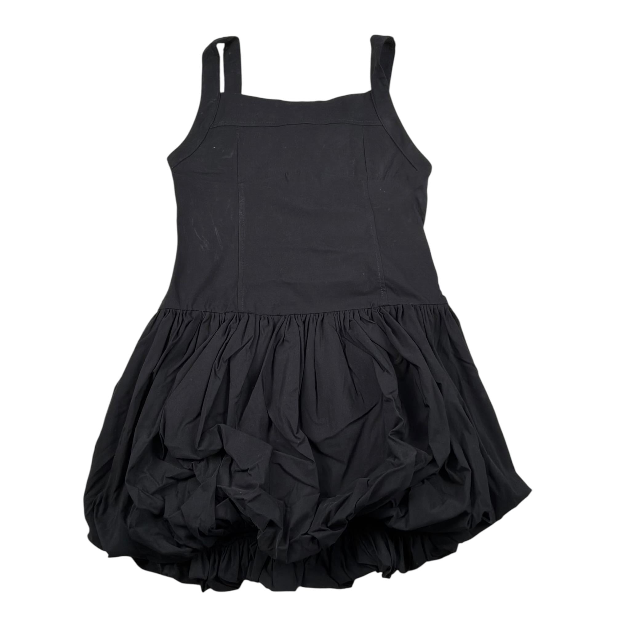 Lu Lu By Miss Grant Abito Tinta Unita per Bambina LL3400X NERO LU LU BY MISS GRANT 