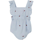 Name It Pagliaccetto tinta unita con Stampa Azzurro per Neonata 13227280 AZZURRO NAME IT 