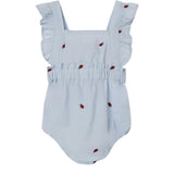 Name It Pagliaccetto tinta unita con Stampa Azzurro per Neonata 13227280 AZZURRO NAME IT 