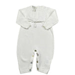 Maglifici di Verona Tutina Tinta Unita In Maglia per Neonata 045324 BIANCO MAGLIFICI DI VERONA 