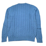 Sun68 Maglia Girocollo Tinta Unita con Logo per Bambino K353155 AZZURRO SUN68 