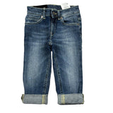Dondup Jeans Tinta Unita per Neonato DMPA124N BLU DONDUP 