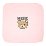 Moschino Coperta Tinta Unita con Stampa per Bambina MUB00J ROSA MOSCHINO 