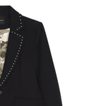 John Richmond Giacca Tinta Unita con Borchie per Bambino RBP25148GCX NERO JOHN RICHMOND 