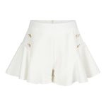 Marc Ellis Short Tinta Unita Modello Gonna per Bambina JMJSO16489 BIANCO MARC ELLIS 