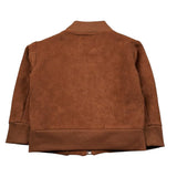 Siviglia Giubbino Tinta Unita con Zip per Neonato SVNJK17272 MARRONE SIVIGLIA 